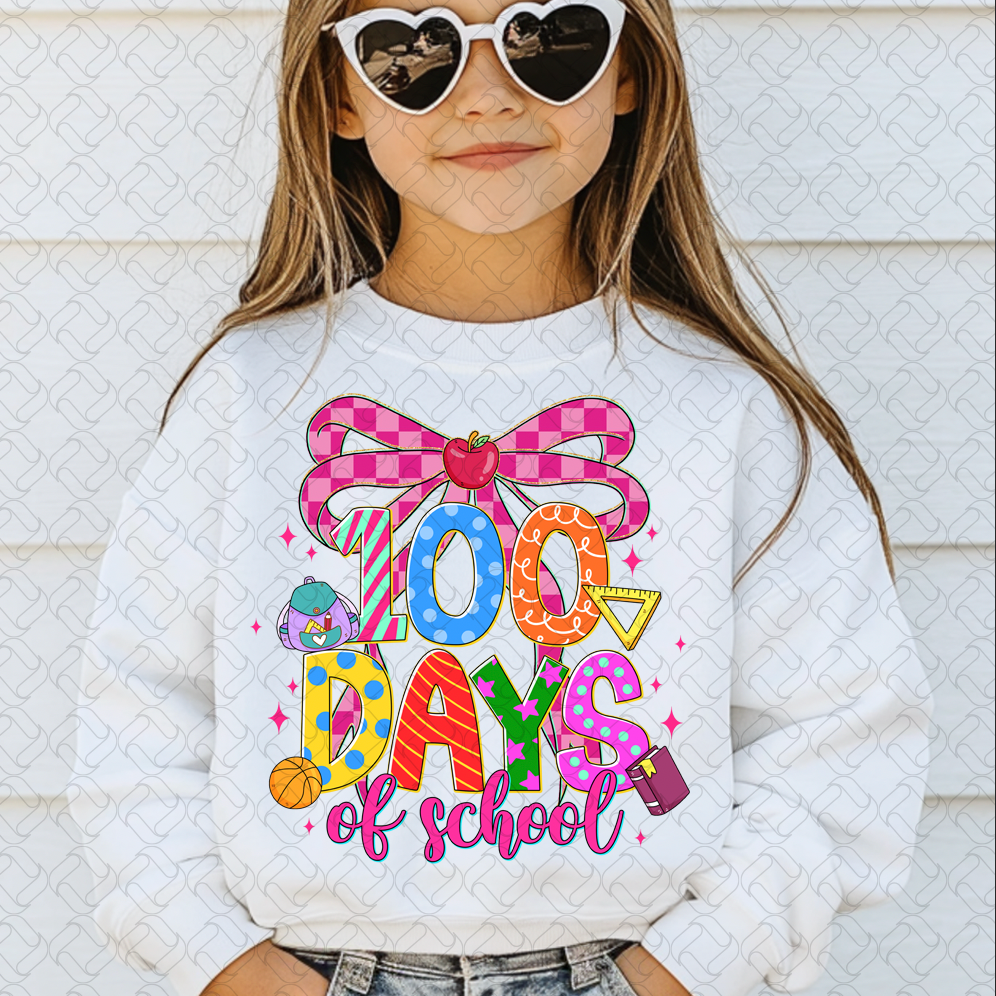 100 Days School Bow