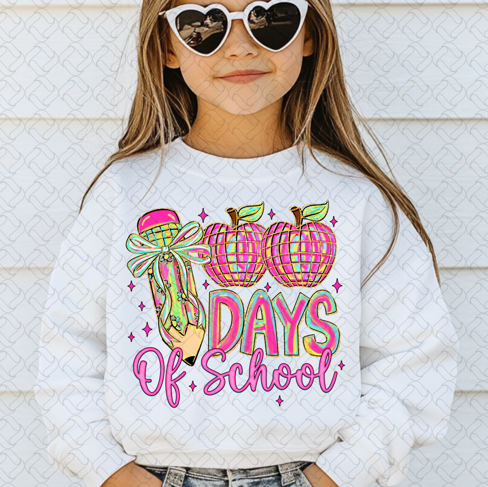 100 Days of school Apple