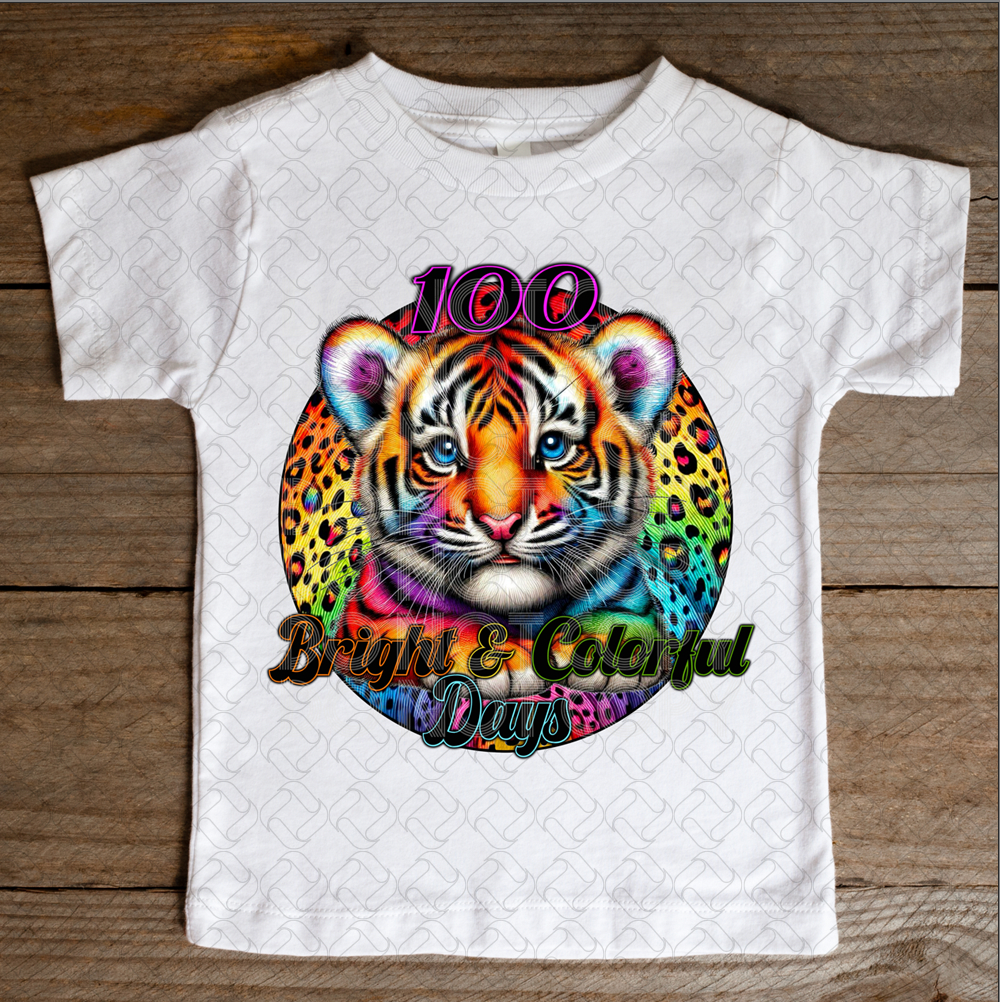 100 bright & colorful days