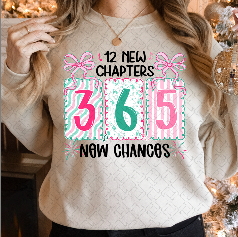 12 New Chapters 365 New Chance (black letters)