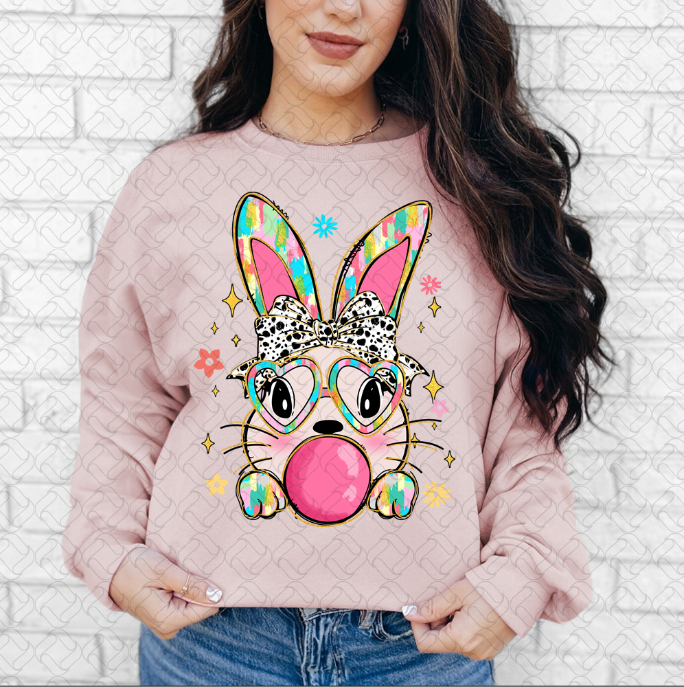 Bubble Girl Bunny Easter