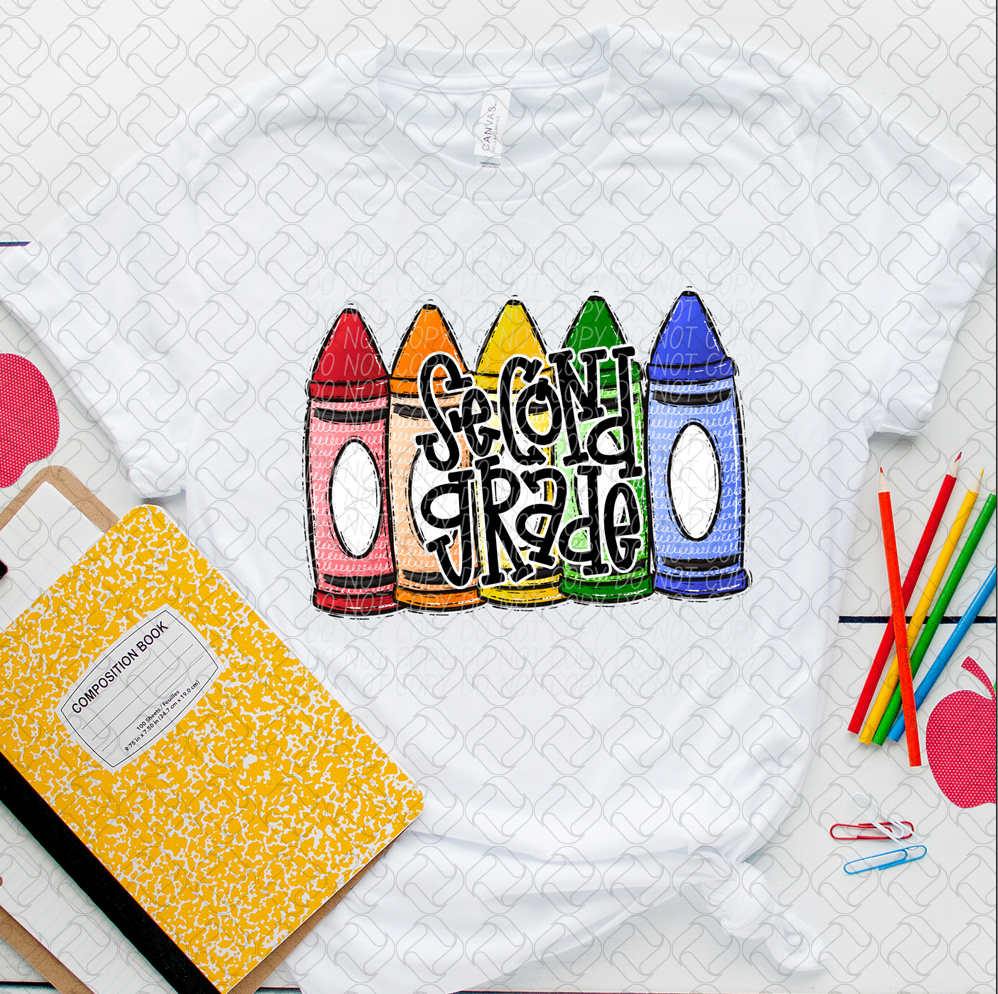 CRAYON SECOND GRADE