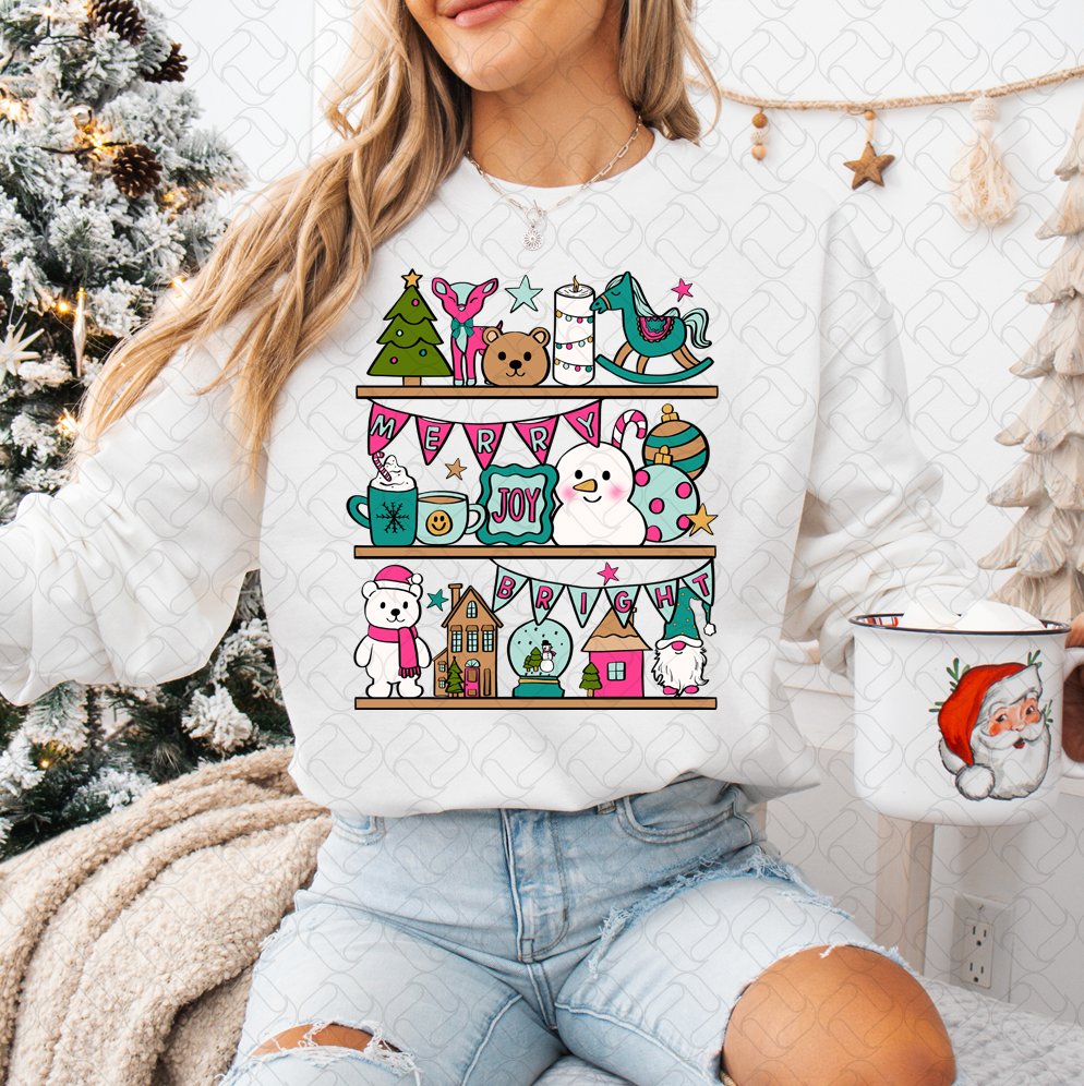 Christmas Shelves
