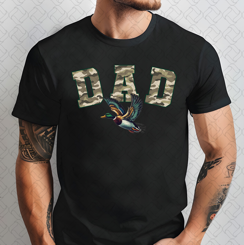 Dad camo mallard