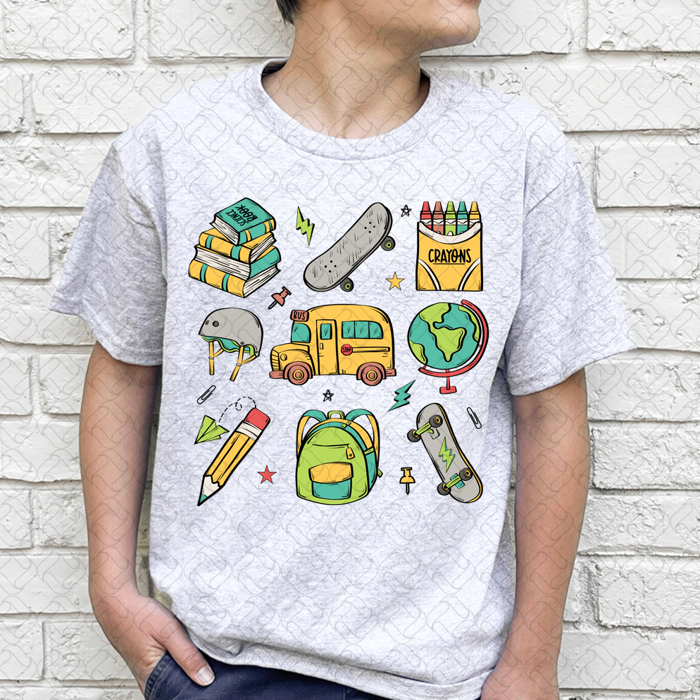 Doodles School boy
