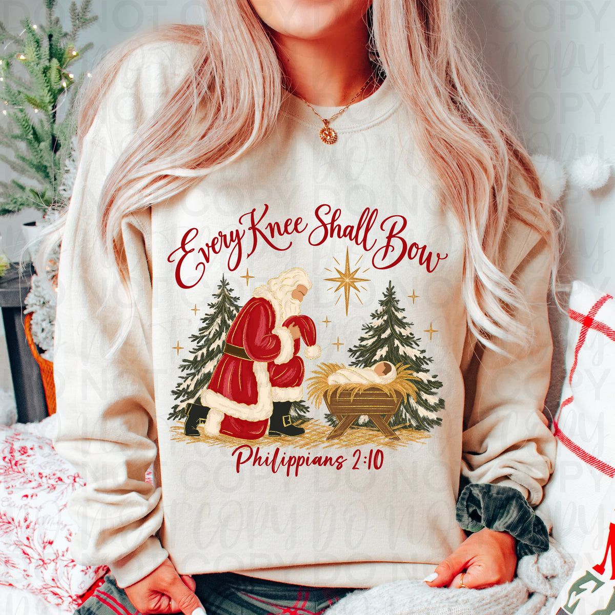 Every Knee Shall Bow (red)