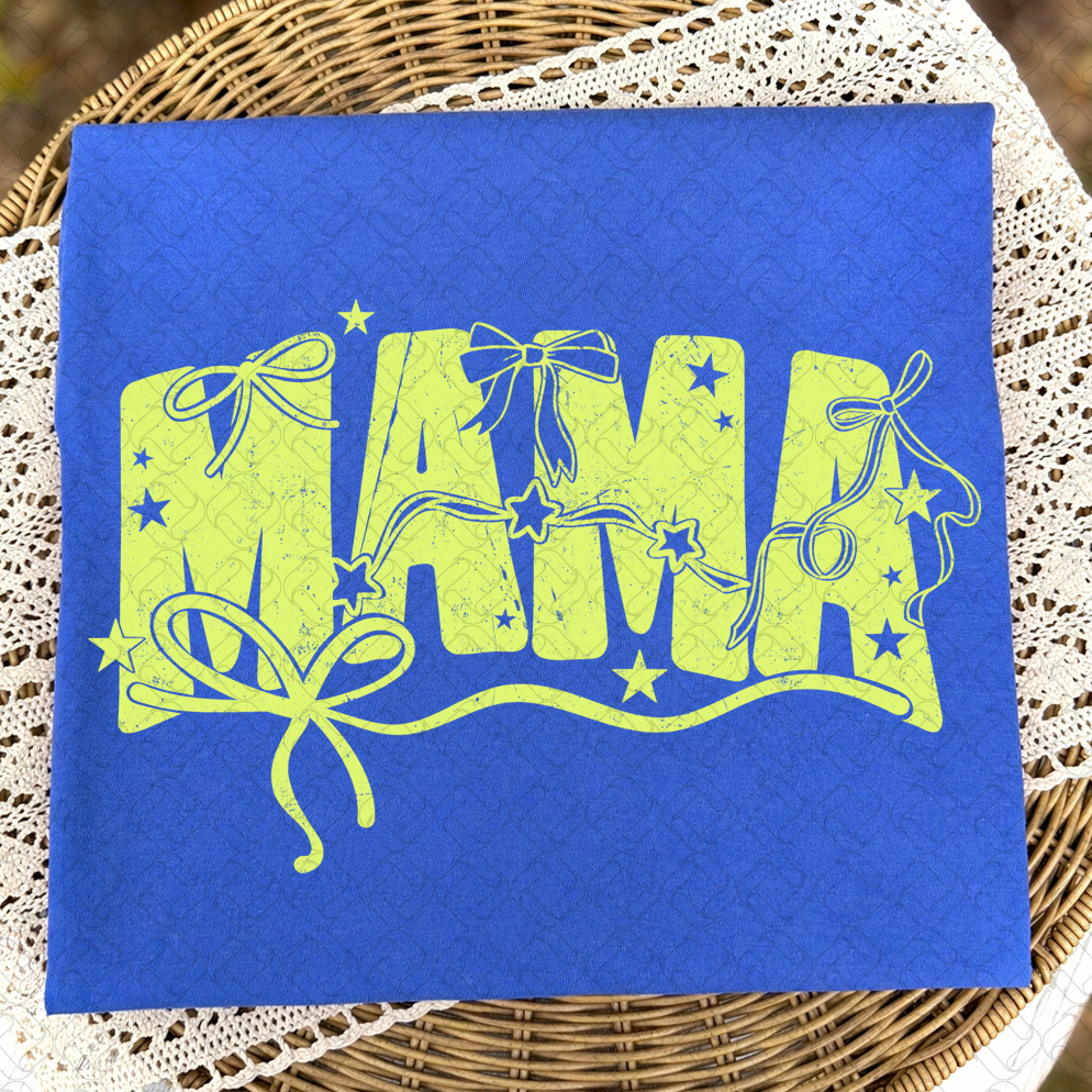 Mama Bows in Lime