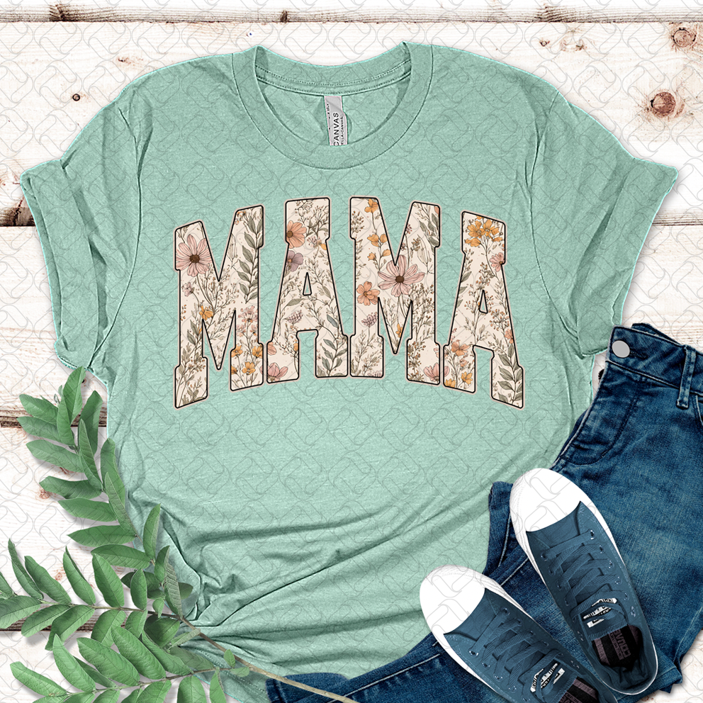 Mama Floral Vintage