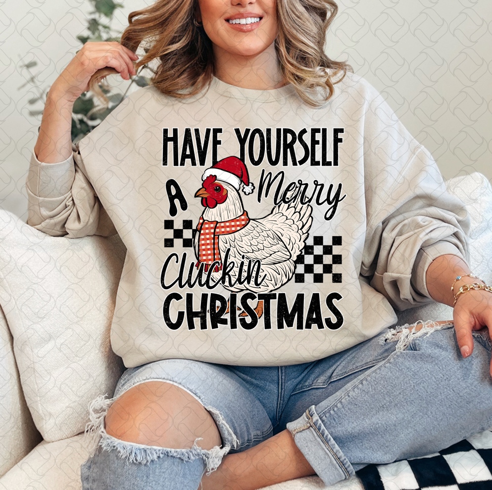 Merry Cluckin Christmas