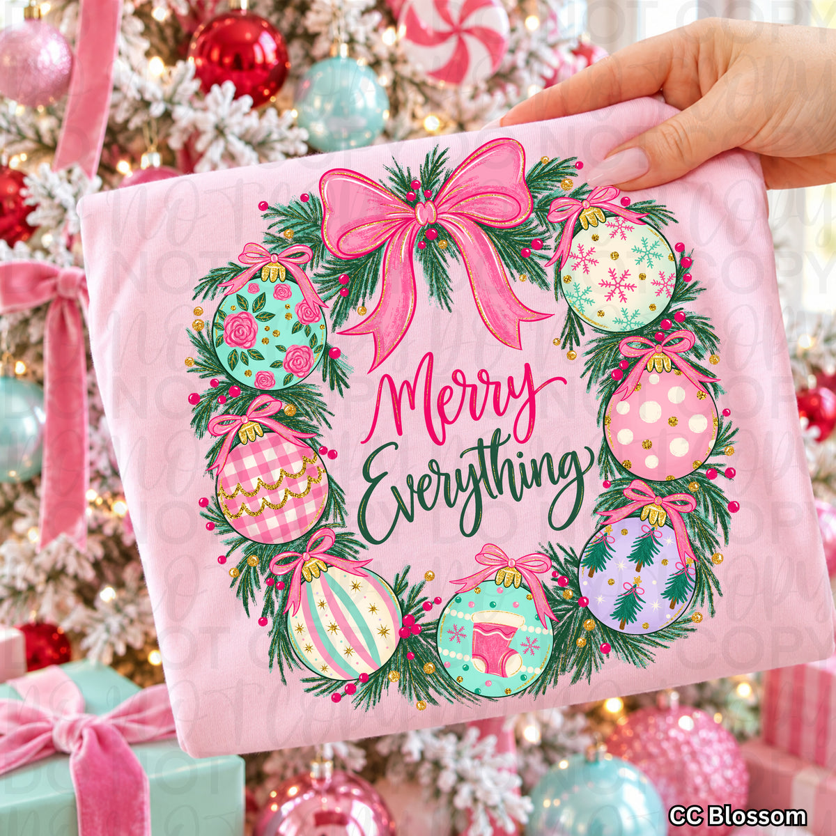 Merry Everything Christmas Wreath