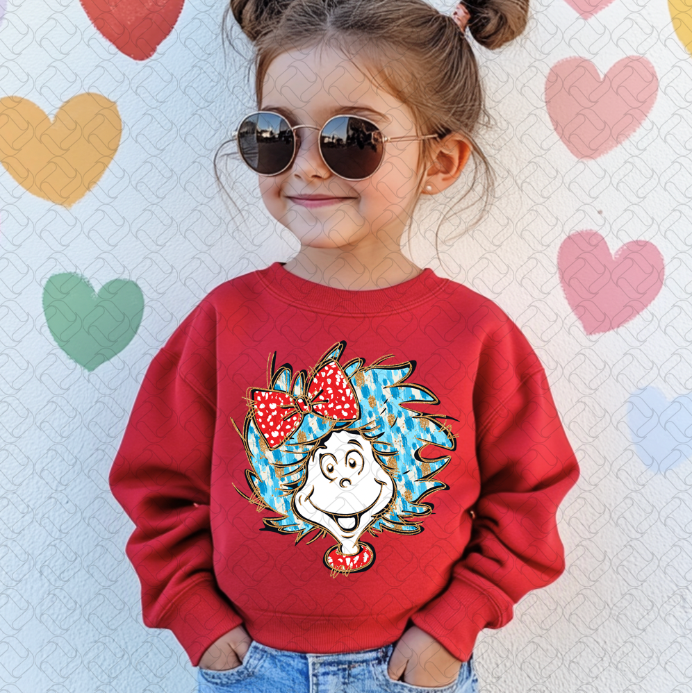 Read Across America Girl Face