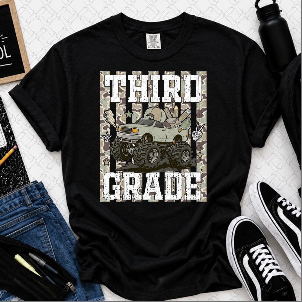 Third Grade Camo Back to School