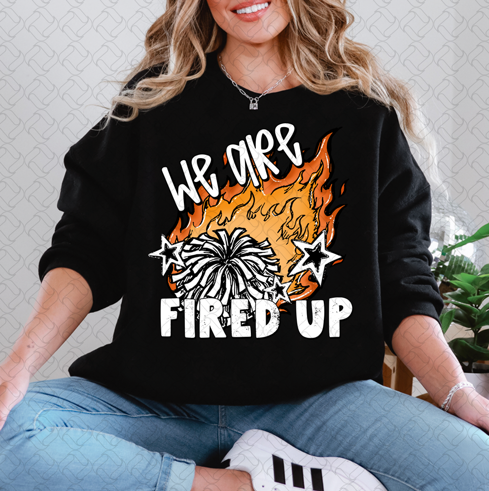 We Are Fired Up Cheer