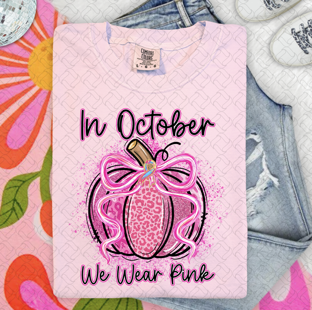 In October We Wear Pink