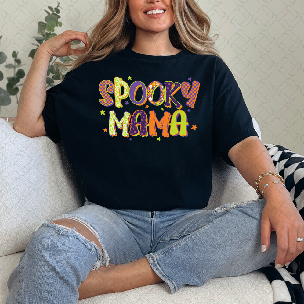 Spooky Mama with stars