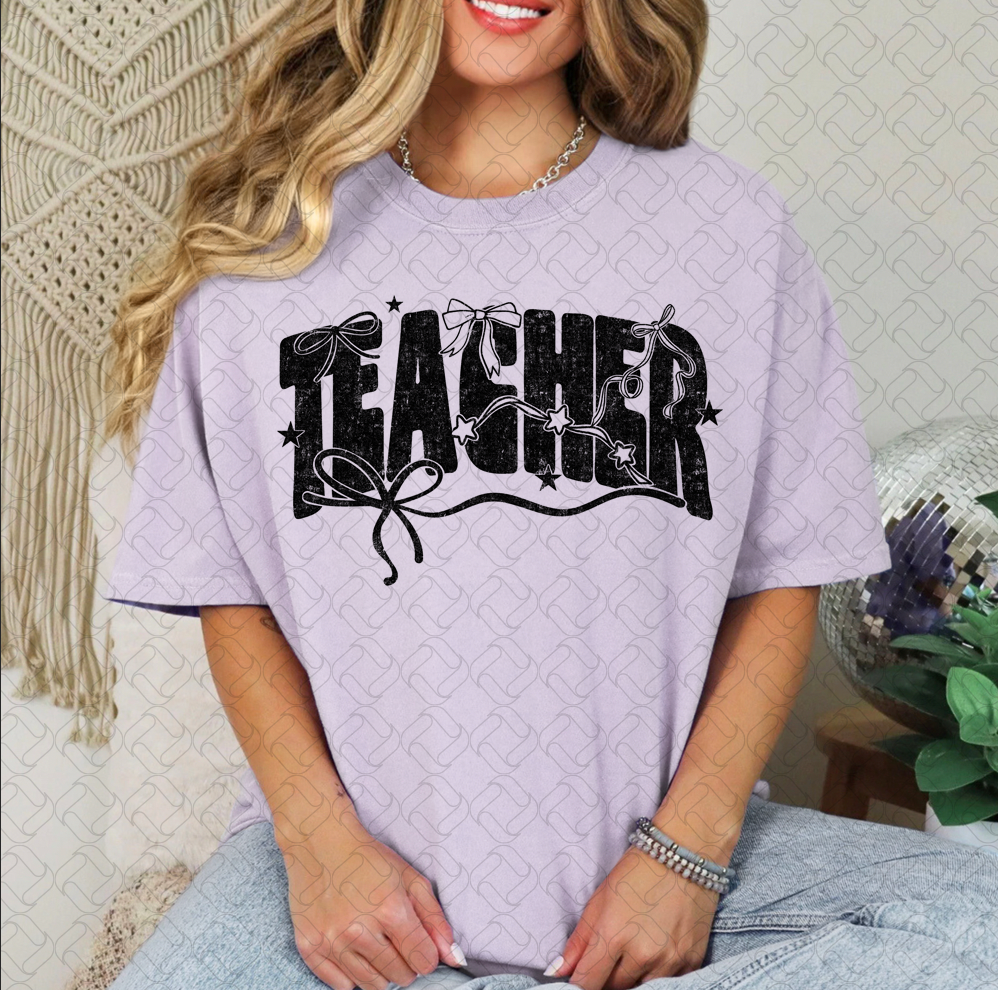 Teacher Bow (black)