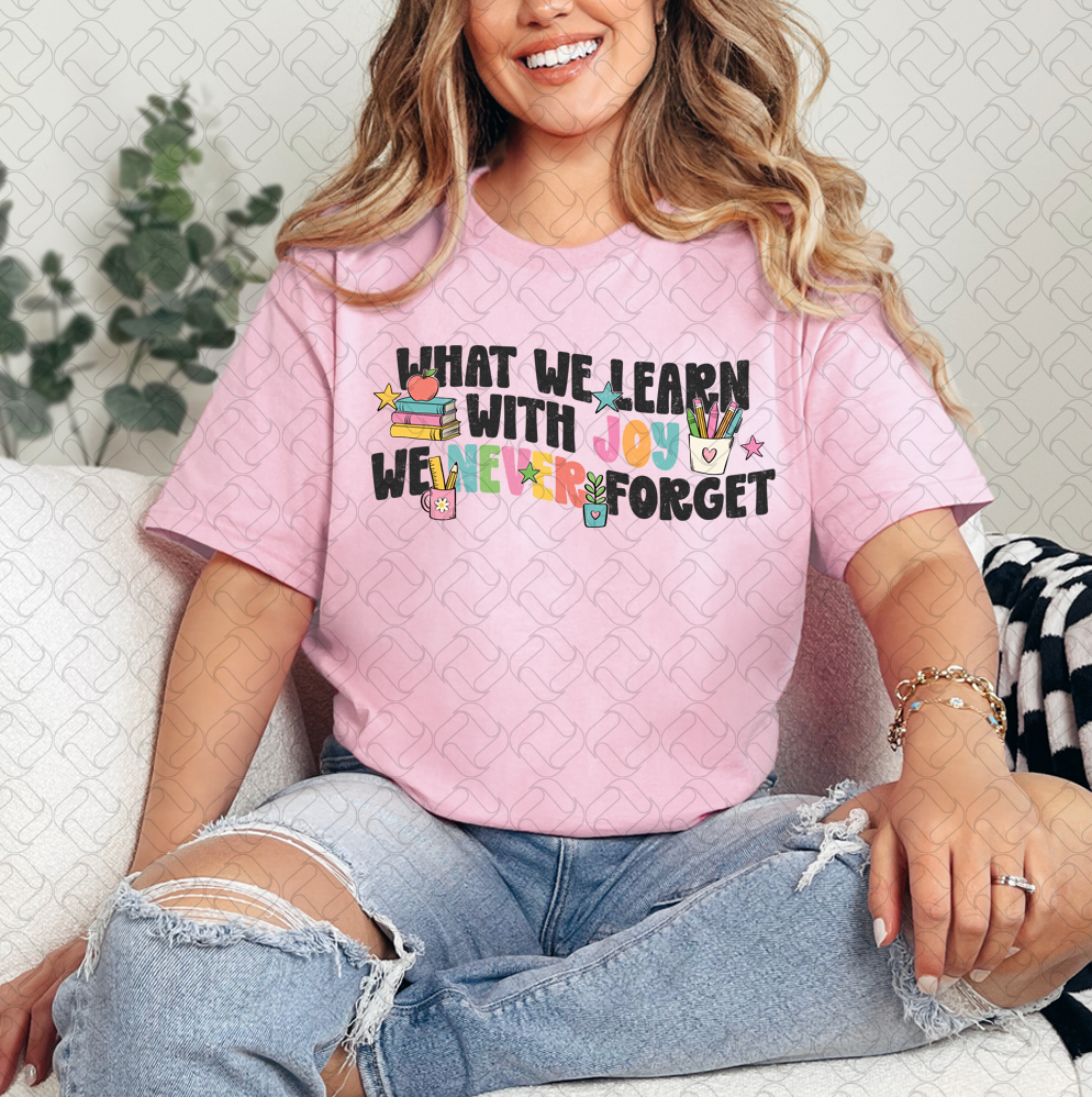 Teacher What we learn...
