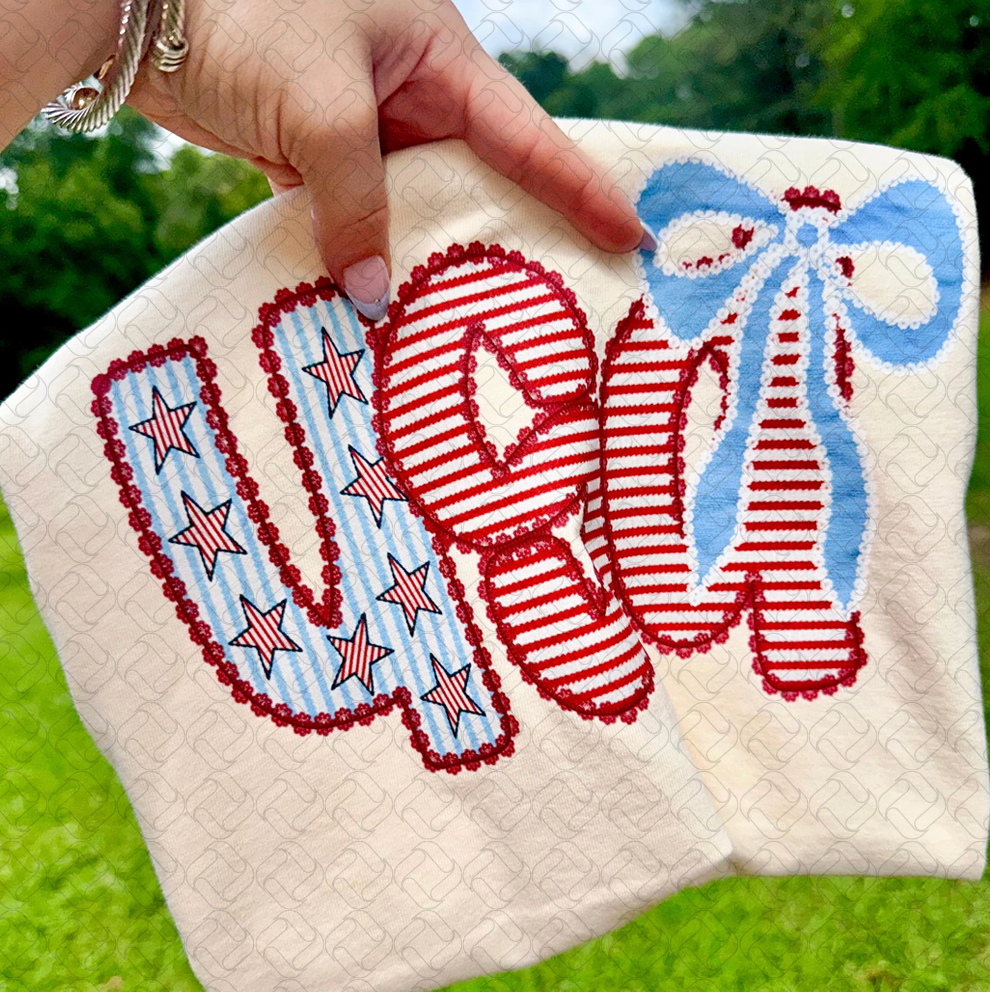 Usa coquette bow