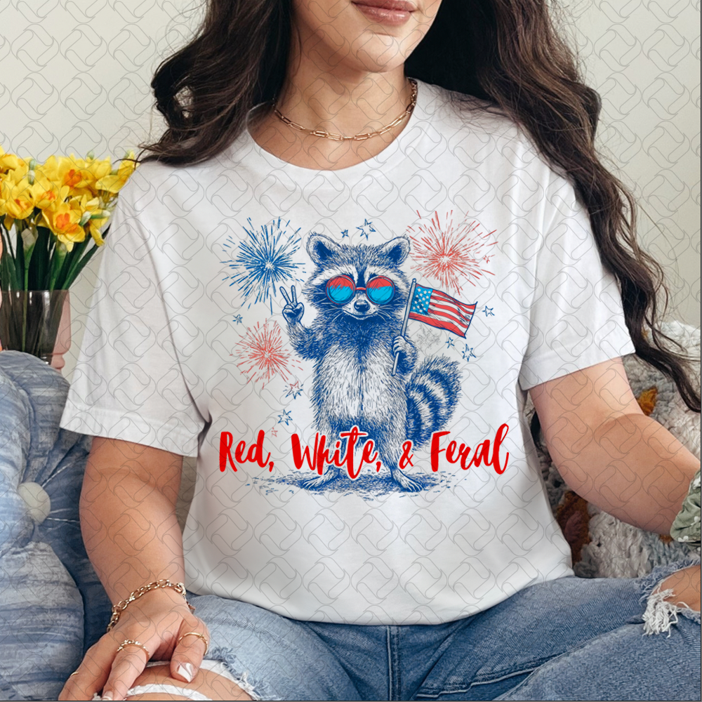 red white feral