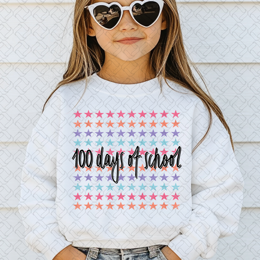 100 Days of School Girl