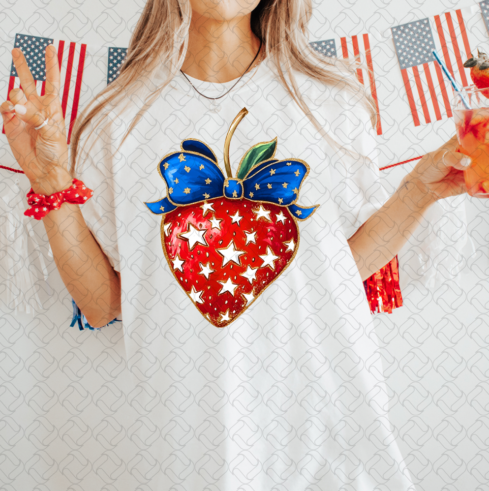 4th of july strawberry