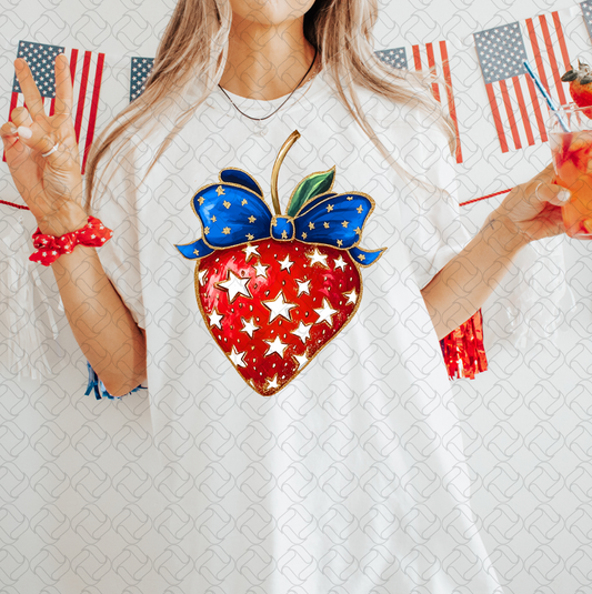 4th of july strawberry