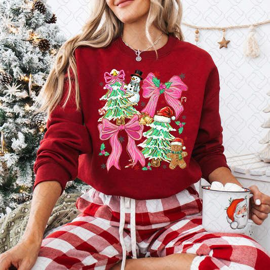 Bows and Trees Christmas