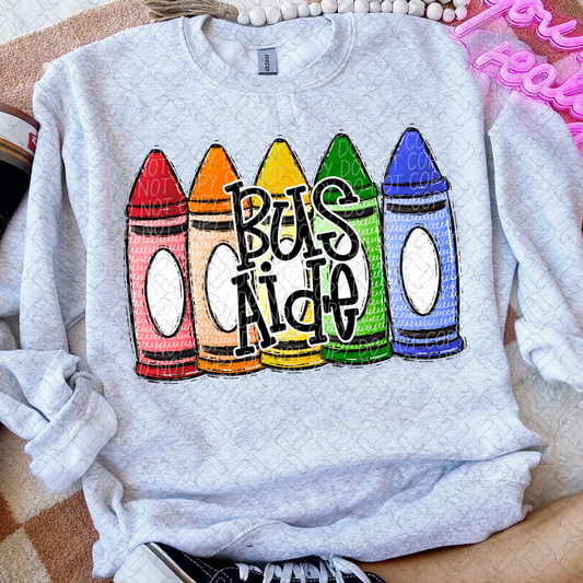 CRAYON BUS AIDE