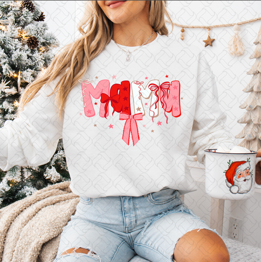 Christmas Mama Xmas Bow