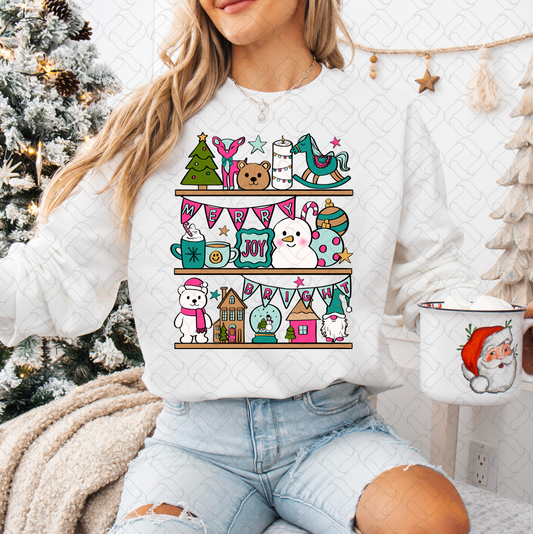 Christmas Shelves