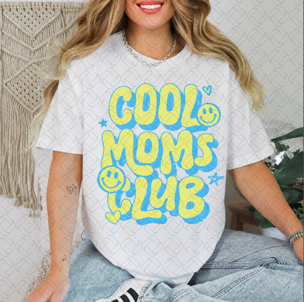 Cool Moms Club green and blue
