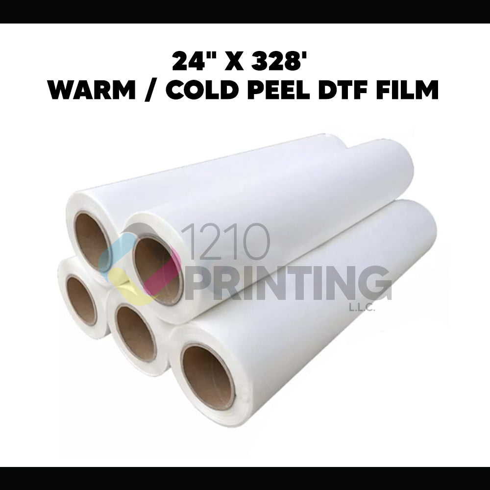 DTF Film Roll Warm & Cold Peel 24"