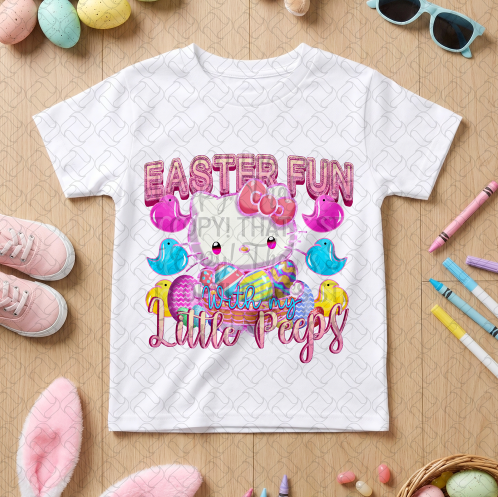 Easter Fun With My Little peeps Hello Kitti