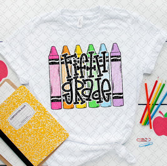 FIFTH GRADE CRAYON