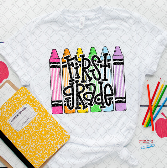 FIRST GRADE CRAYON 
