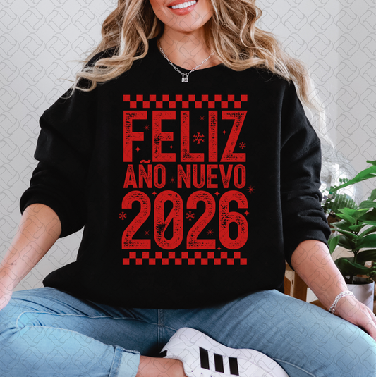 Feliz Año Nuevo 2026 (red)