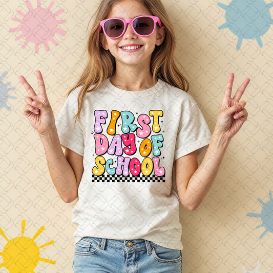 First Day of School (colorfull)