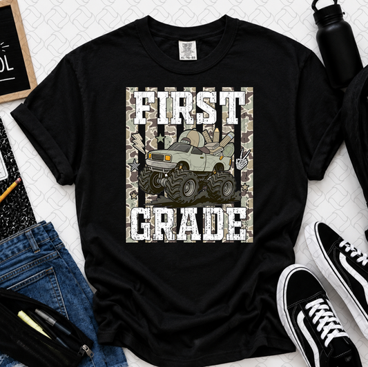 First Grade Camo Back to School