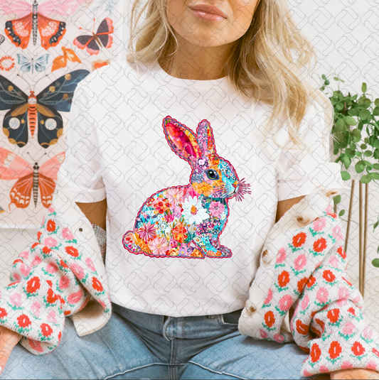 Floral Bunny