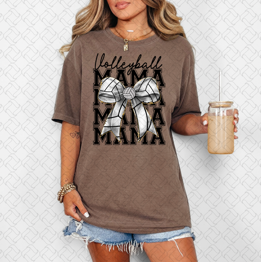 Glitter Volleyball Mama