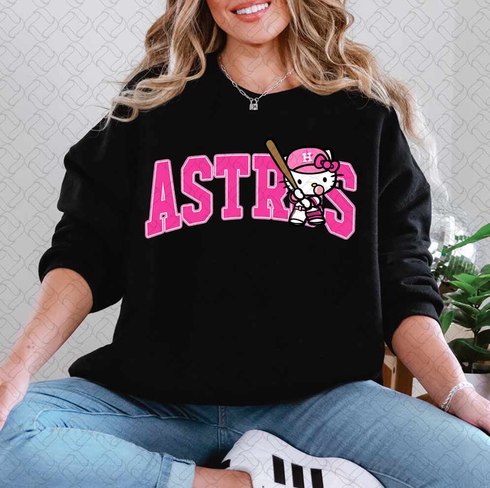 Houston @stros Kitty Pink