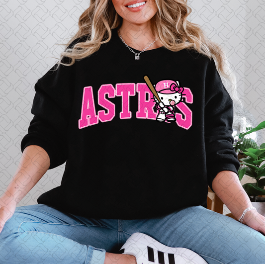 Houston @stros Kitty Pink