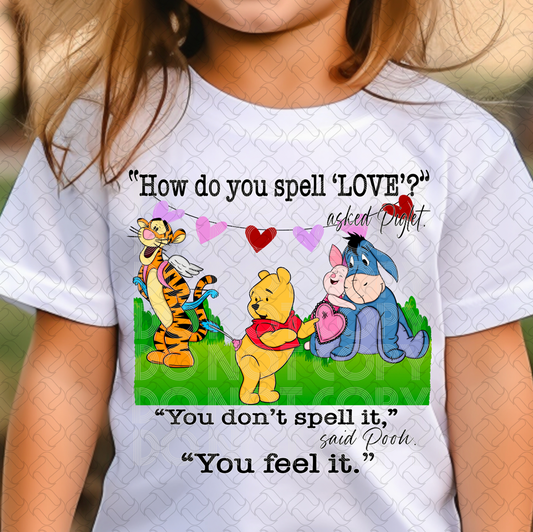 How do you spell LOVE