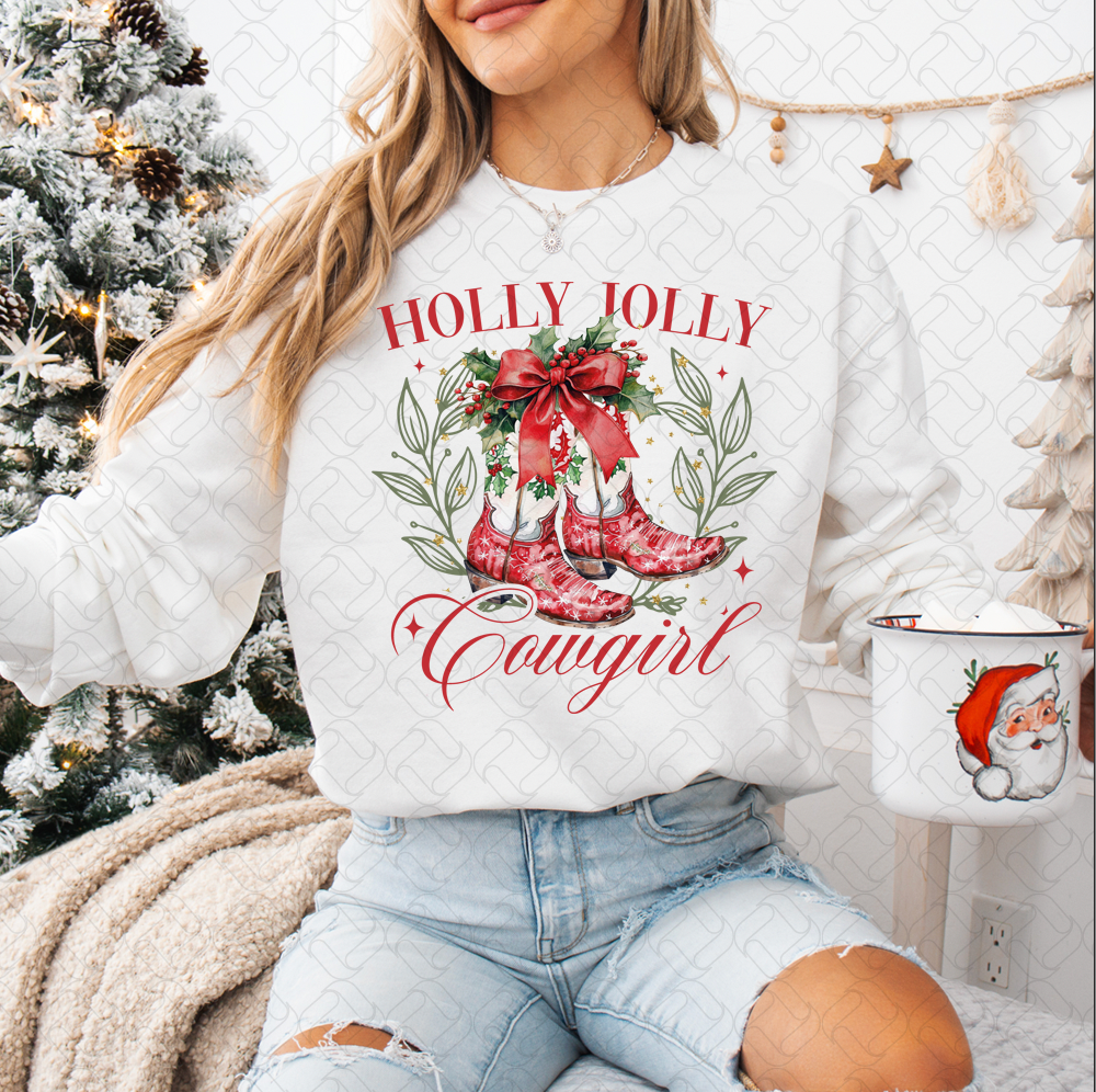 Howdy Christmas Cowgirl
