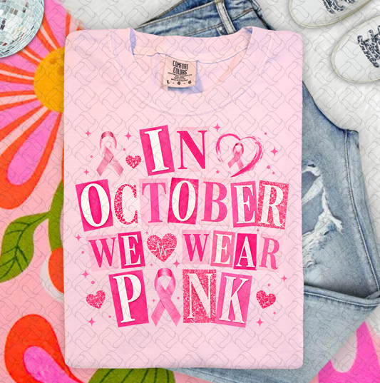 In October...