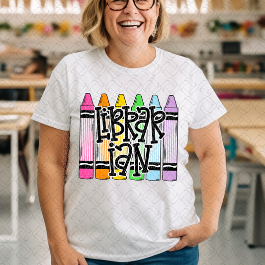 LIBRARIAN CRAYON 