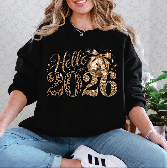 Leopard Happy New Year 2026