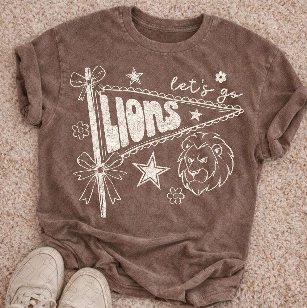 Lions white