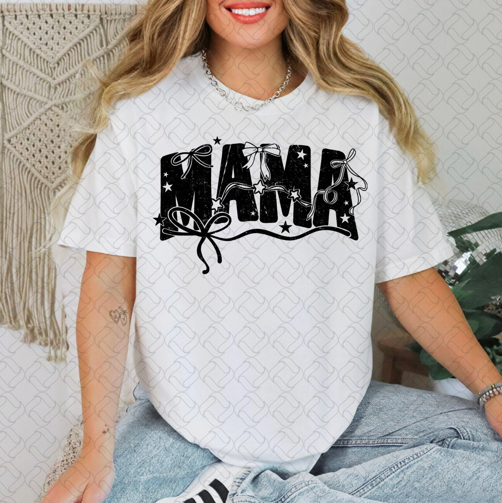 Mama Bows in Black