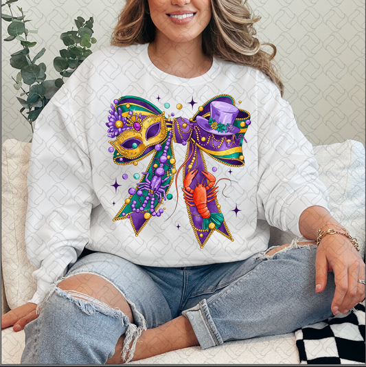 Mardi gras coquette bow1
